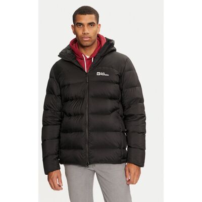 Jack Wolfskin Kurtka puchowa Nebelhorn A61827 Czarny Regular Fit M Czarny Męskie Jack Wolfskin Kurtka puchowa Nebelhorn A61827 Czarny Regular Fit M Czarny Męskie