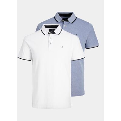 Jack & Jones Komplet koszulek polo Paulos 12191216 Kolorowy Slim Fit L Kolorowy Męskie Jack & Jones Komplet koszulek polo Paulos 12191216 Kolorowy Slim Fit L Kolorowy Męskie