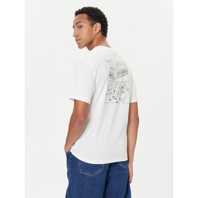 New Balance T-Shirt MT53921 Biały Regular Fit XL Biały Męskie New Balance T-Shirt MT53921 Biały Regular Fit XL Biały Męskie