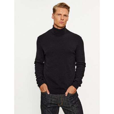 United Colors Of Benetton Golf 1002U2180 Czarny Regular Fit XXL Czarny Męskie United Colors Of Benetton Golf 1002U2180 Czarny Regular Fit XXL Czarny Męskie