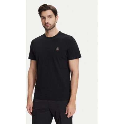 Parajumpers T-Shirt 26SMPMTSRJ02 Czarny Regular Fit M Czarny Męskie Parajumpers T-Shirt 26SMPMTSRJ02 Czarny Regular Fit M Czarny Męskie