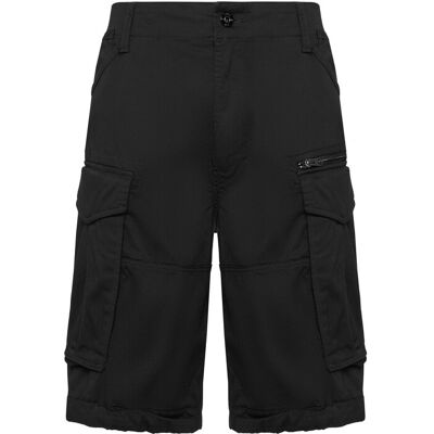 G-Star Raw Szorty materiałowe Rovic Zip D08566-5126-990 Czarny Relaxed Fit 34 Czarny Męskie G-Star Raw Szorty materiałowe Rovic Zip D08566-5126-990 Czarny Relaxed Fit 34 Czarny Męskie