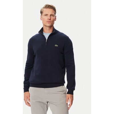 Lacoste Sweter AH1980 Granatowy Classic Fit 5 Granatowy Męskie Lacoste Sweter AH1980 Granatowy Classic Fit 5 Granatowy Męskie