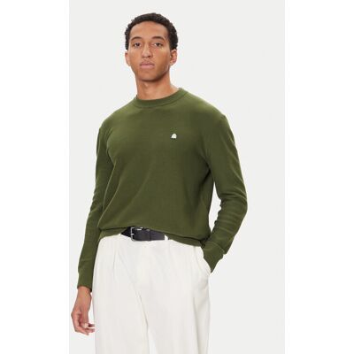 United Colors Of Benetton Sweter 1V4KU10AF Zielony Regular Fit L Zielony Męskie United Colors Of Benetton Sweter 1V4KU10AF Zielony Regular Fit L Zielony Męskie