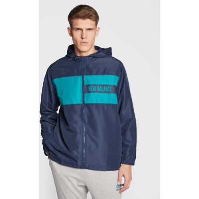 New Balance Wiatrówka MJ23900 Granatowy Relaxed Fit S Granatowy Męskie New Balance Wiatrówka MJ23900 Granatowy Relaxed Fit S Granatowy Męskie