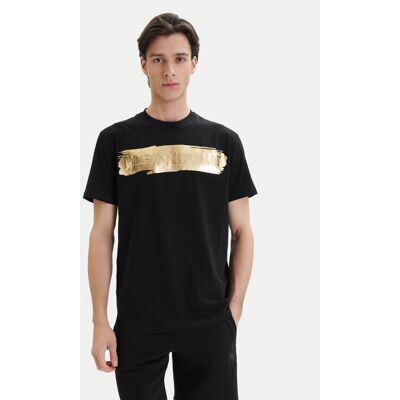 Plein Sport T-Shirt PADC MTK7204 SJY001N Czarny Regular Fit XXL Czarny Męskie Plein Sport T-Shirt PADC MTK7204 SJY001N Czarny Regular Fit XXL Czarny Męskie