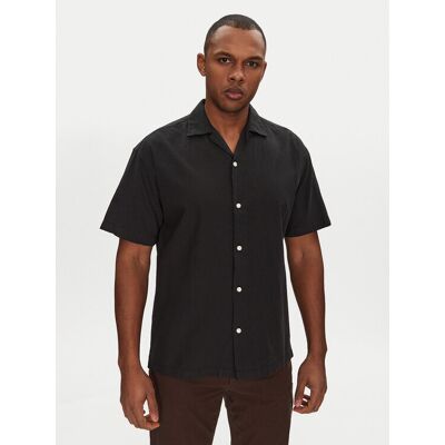 Jack & Jones Koszula Breeze Resort 12268967 Czarny Relaxed Fit M Czarny Męskie Jack & Jones Koszula Breeze Resort 12268967 Czarny Relaxed Fit M Czarny Męskie