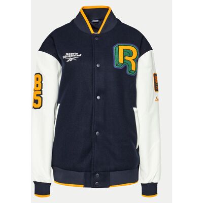 Reebok Kurtka bomber Hrn Si Var 100202342 Granatowy Regular Fit XS Granatowy Męskie Reebok Kurtka bomber Hrn Si Var 100202342 Granatowy Regular Fit XS Granatowy Męskie