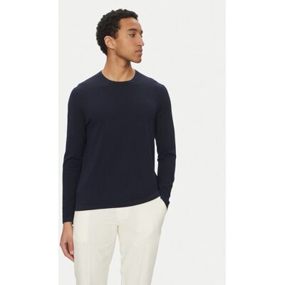 Michael Kors Sweter CB96080FE5 Granatowy Regular Fit M Granatowy Męskie Michael Kors Sweter CB96080FE5 Granatowy Regular Fit M Granatowy Męskie