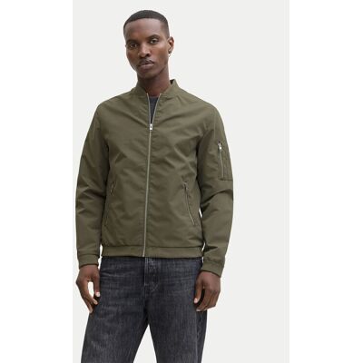 Jack & Jones Kurtka bomber Rush 12165203 Zielony Regular Fit XL Zielony Męskie Jack & Jones Kurtka bomber Rush 12165203 Zielony Regular Fit XL Zielony Męskie