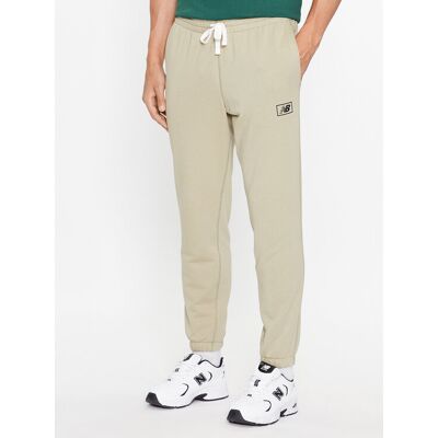 New Balance Spodnie dresowe NB Essentials Sweatpant MP33509 Zielony Regular Fit XL Zielony Męskie New Balance Spodnie dresowe NB Essentials Sweatpant MP33509 Zielony Regular Fit XL Zielony Męskie