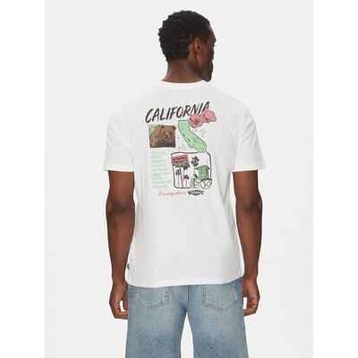 Billabong T-Shirt EBYZT00294 Biały Regular Fit XXL Biały Męskie Billabong T-Shirt EBYZT00294 Biały Regular Fit XXL Biały Męskie