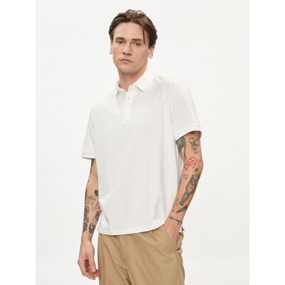 Pepe Jeans Polo Harper PM542157 Biały Regular Fit L Biały Męskie Pepe Jeans Polo Harper PM542157 Biały Regular Fit L Biały Męskie