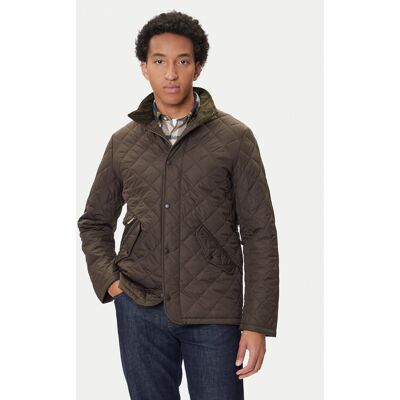 Barbour Kurtka przejściowa Chelsea MQU0006OL51 Zielony Regular Fit M Zielony Męskie Barbour Kurtka przejściowa Chelsea MQU0006OL51 Zielony Regular Fit M Zielony Męskie