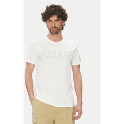 La Martina T-Shirt Anselm MARG31 JS206 Biały Regular Fit XXL Biały Męskie La Martina T-Shirt Anselm MARG31 JS206 Biały Regular Fit XXL Biały Męskie