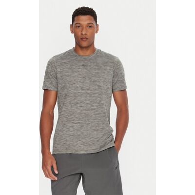 Reebok T-Shirt RK25178CCM Szary Standard Fit M Szary Męskie Reebok T-Shirt RK25178CCM Szary Standard Fit M Szary Męskie