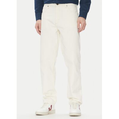 Lee Jeansy Oscar 112364188 Biały Tapered Fit 32_32 Kremowy Męskie Lee Jeansy Oscar 112364188 Biały Tapered Fit 32_32 Kremowy Męskie