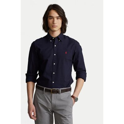 Polo Ralph Lauren Koszula Bsr 710723610 Granatowy Slim Fit L Granatowy Męskie Polo Ralph Lauren Koszula Bsr 710723610 Granatowy Slim Fit L Granatowy Męskie