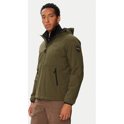 Napapijri Kurtka przejściowa A-Tundra Wint 1 NP0A8928 Khaki Regular Fit XXL Khaki Męskie Napapijri Kurtka przejściowa A-Tundra Wint 1 NP0A8928 Khaki Regular Fit XXL Khaki Męskie