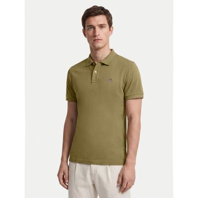 Gant Polo Shield 2210 Zielony ciemny Regular Fit L Zielony ciemny Męskie Gant Polo Shield 2210 Zielony ciemny Regular Fit L Zielony ciemny Męskie