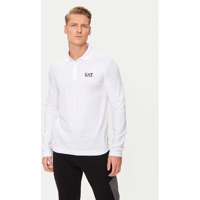 Giorgio Armani EA7 Emporio Armani Polo 8NPF15 PJVQZ 1100 Biały Regular Fit L Biały Męskie Giorgio Armani EA7 Emporio Armani Polo 8NPF15 PJVQZ 1100 Biały Regular Fit L Biały Męskie