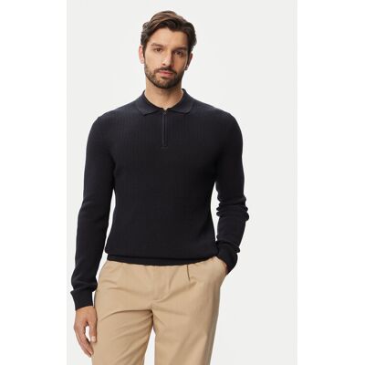 JOOP! Sweter Jk-02Wiktor 30103214 Granatowy Regular Fit L Granatowy Męskie JOOP! Sweter Jk-02Wiktor 30103214 Granatowy Regular Fit L Granatowy Męskie