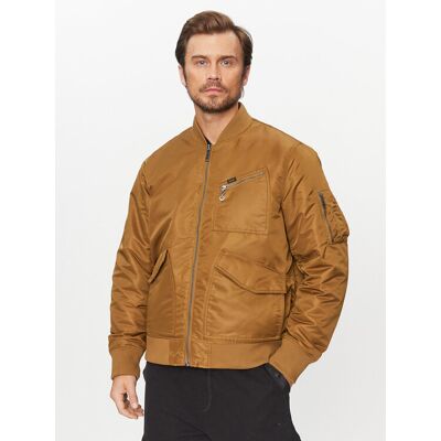 Lee Kurtka bomber 112341653 Brązowy Regular Fit L Brązowy Męskie Lee Kurtka bomber 112341653 Brązowy Regular Fit L Brązowy Męskie