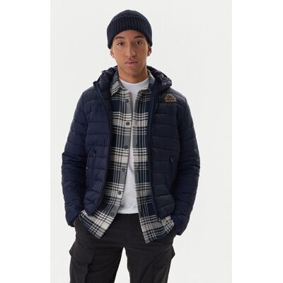 Kappa Kurtka przejściowa Logo Astrom 34243TW Granatowy Regular Fit XS Granatowy Męskie Kappa Kurtka przejściowa Logo Astrom 34243TW Granatowy Regular Fit XS Granatowy Męskie