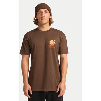 Billabong T-Shirt Gimmicks EBYZT00363 Brązowy Regular Fit M Brązowy Męskie Billabong T-Shirt Gimmicks EBYZT00363 Brązowy Regular Fit M Brązowy Męskie