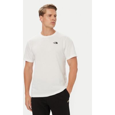 The North Face T-Shirt Evolution Simple Dome NF0A8CZ2 Biały Regular Fit XL Biały Męskie The North Face T-Shirt Evolution Simple Dome NF0A8CZ2 Biały Regular Fit XL Biały Męskie