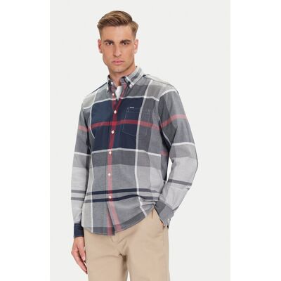 Barbour Koszula Dunoon MSH4980TN21 Szary Regular Fit L Szary Męskie Barbour Koszula Dunoon MSH4980TN21 Szary Regular Fit L Szary Męskie