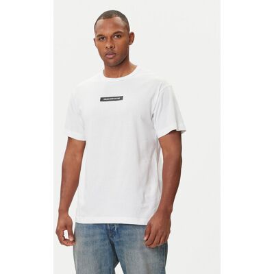 Versace Jeans Couture T-Shirt 79GAHT06 CJ00T Biały Regular Fit L Biały Męskie Versace Jeans Couture T-Shirt 79GAHT06 CJ00T Biały Regular Fit L Biały Męskie