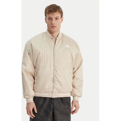 Adidas Kurtka bomber Stadium KE6211 Beżowy Loose Fit XXL Beżowy Męskie Adidas Kurtka bomber Stadium KE6211 Beżowy Loose Fit XXL Beżowy Męskie