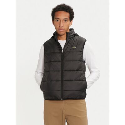 Lacoste Kamizelka BH6761 Czarny Regular Fit 50 Czarny Męskie Lacoste Kamizelka BH6761 Czarny Regular Fit 50 Czarny Męskie