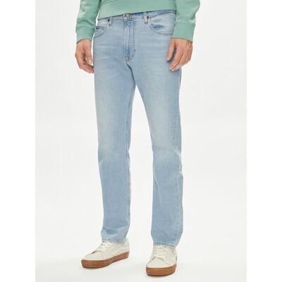 Lee Jeansy Rider 112349881 Niebieski jasny Slim Fit 33_32 Niebieski jasny Męskie Lee Jeansy Rider 112349881 Niebieski jasny Slim Fit 33_32 Niebieski jasny Męskie