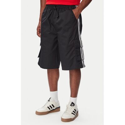 Adidas Szorty materiałowe Adicolor Cotton Twill Cargo Shorts KS9929 Czarny Relaxed Fit S Czarny Męskie Adidas Szorty materiałowe Adicolor Cotton Twill Cargo Shorts KS9929 Czarny Relaxed Fit S Czarny Męskie