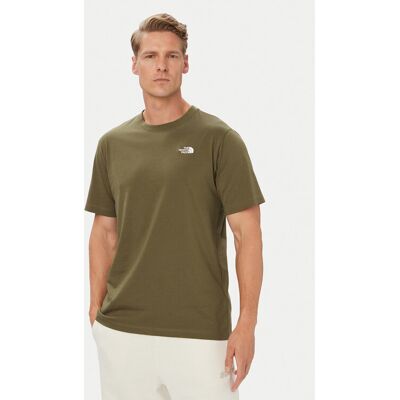 The North Face T-Shirt Evolution Simple Dome NF0A8CZ2 Khaki Regular Fit XL Khaki Męskie The North Face T-Shirt Evolution Simple Dome NF0A8CZ2 Khaki Regular Fit XL Khaki Męskie