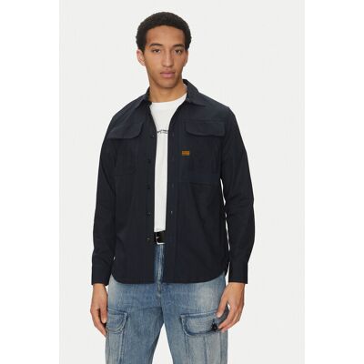 G-Star Raw Koszula Cpo Utility D26470-C973 C742 Granatowy Regular Fit M Granatowy Męskie G-Star Raw Koszula Cpo Utility D26470-C973 C742 Granatowy Regular Fit M Granatowy Męskie