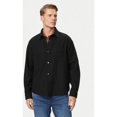 HUGO Koszula Erato 50561706 Czarny Regular Fit M Czarny Męskie HUGO Koszula Erato 50561706 Czarny Regular Fit M Czarny Męskie