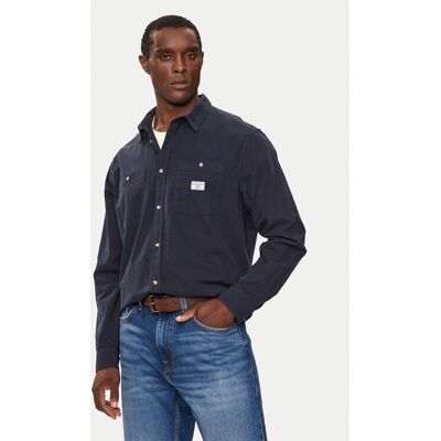 Guess Jeans Koszula M4YH37 WGCF1 Granatowy Regular Fit M Granatowy Męskie Guess Jeans Koszula M4YH37 WGCF1 Granatowy Regular Fit M Granatowy Męskie