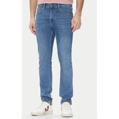 Lee Jeansy Luke 112363975 Niebieski Slim Fit 31_32 Niebieski Męskie Lee Jeansy Luke 112363975 Niebieski Slim Fit 31_32 Niebieski Męskie