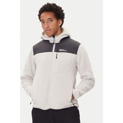 Jack Wolfskin Polar Kammweg Pile Fz 1711271 Écru Regular Fit M Kremowy Męskie Jack Wolfskin Polar Kammweg Pile Fz 1711271 Écru Regular Fit M Kremowy Męskie
