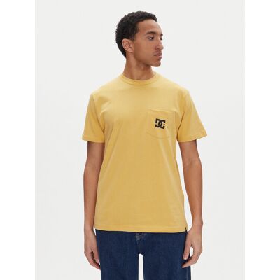 DC Shoes T-Shirt ADYZT05377 Żółty Heritage Fit L Żółty Męskie DC Shoes T-Shirt ADYZT05377 Żółty Heritage Fit L Żółty Męskie