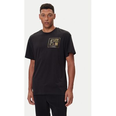 Plein Sport T-Shirt FAEC MTK8362 STE001N Czarny Loose Fit L Czarny Męskie Plein Sport T-Shirt FAEC MTK8362 STE001N Czarny Loose Fit L Czarny Męskie