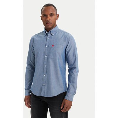 HUGO Koszula Evito 50479302 Niebieski Slim Fit XL Niebieski Męskie HUGO Koszula Evito 50479302 Niebieski Slim Fit XL Niebieski Męskie