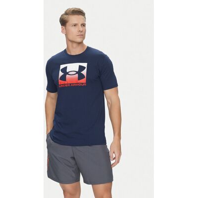 Under Armour T-Shirt Boxed Sports 1386793 Granatowy Loose Fit M Granatowy Męskie Under Armour T-Shirt Boxed Sports 1386793 Granatowy Loose Fit M Granatowy Męskie