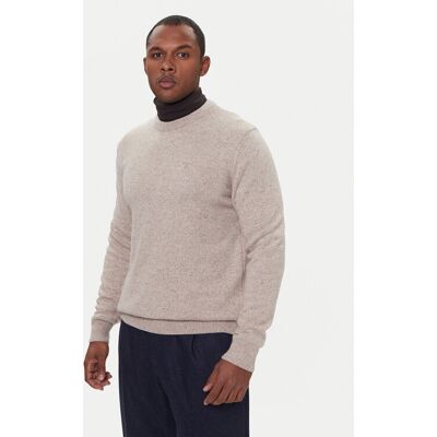 Barbour Sweter Essential Tisbury MKN0844ST51 Beżowy Regular Fit M Beżowy Męskie Barbour Sweter Essential Tisbury MKN0844ST51 Beżowy Regular Fit M Beżowy Męskie