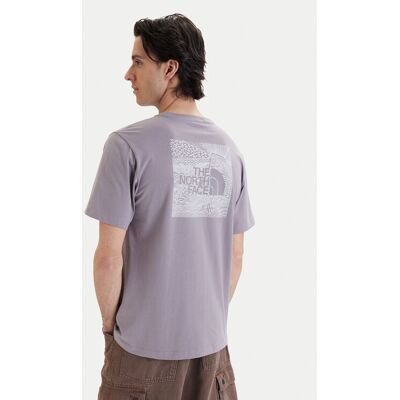 The North Face T-Shirt NSE Box NF0A8GV2 Fioletowy Regular Fit M Fioletowy Męskie The North Face T-Shirt NSE Box NF0A8GV2 Fioletowy Regular Fit M Fioletowy Męskie