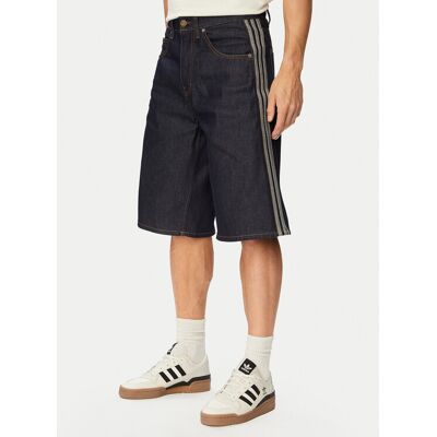 Adidas Szorty jeansowe Firebird Adicolor Jorts Mid-Rise KS6882 Granatowy Regular Fit 36 Granatowy Męskie Adidas Szorty jeansowe Firebird Adicolor Jorts Mid-Rise KS6882 Granatowy Regular Fit 36 Granatowy Męskie