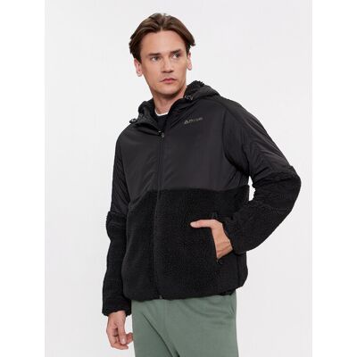 Kappa Kurtka przejściowa Logo 331E2RW Czarny Regular Fit M Czarny Męskie Kappa Kurtka przejściowa Logo 331E2RW Czarny Regular Fit M Czarny Męskie